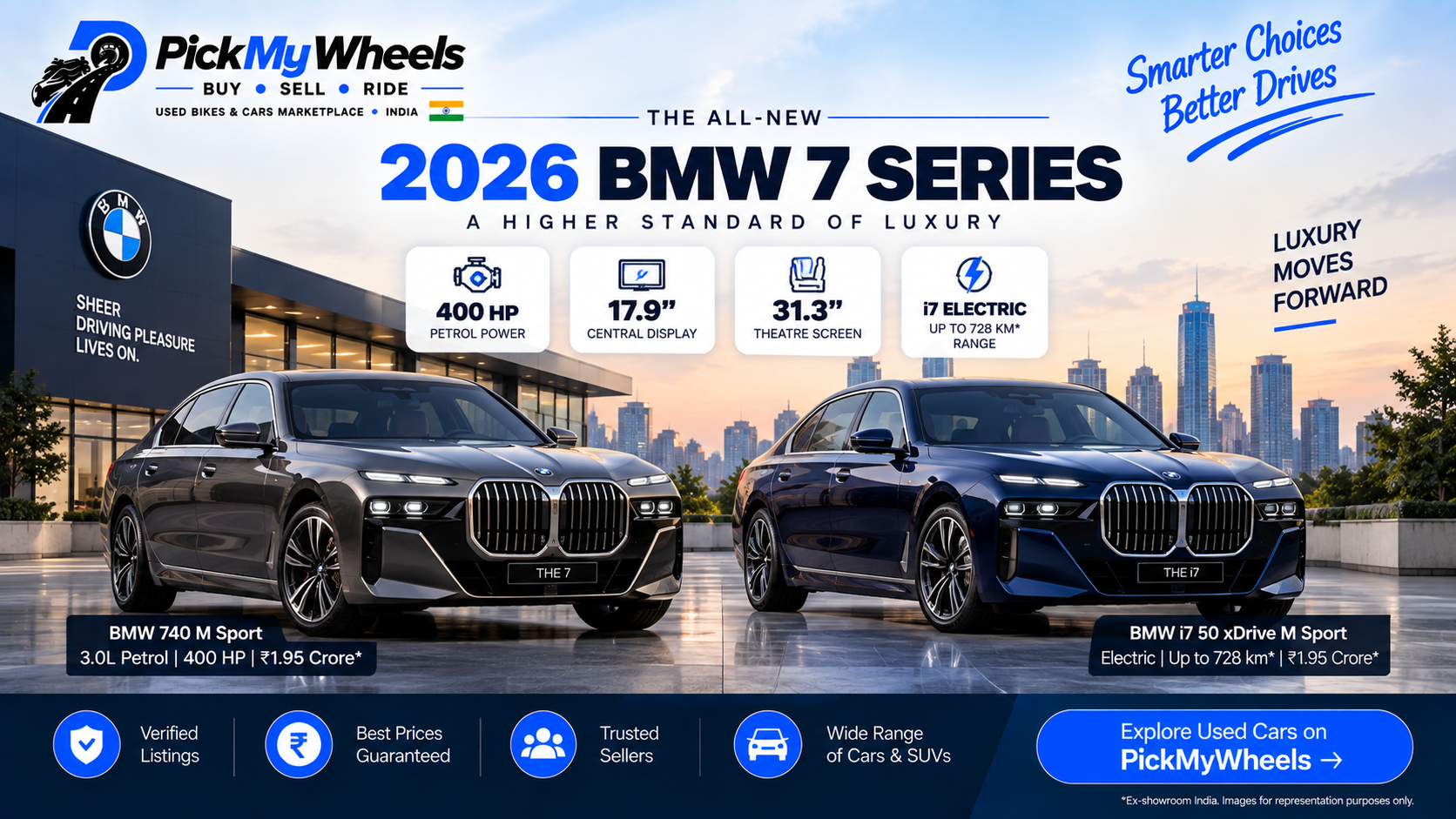 2026 BMW 7 Series Arrives in India: New Design, Luxury Features, Power and Price
